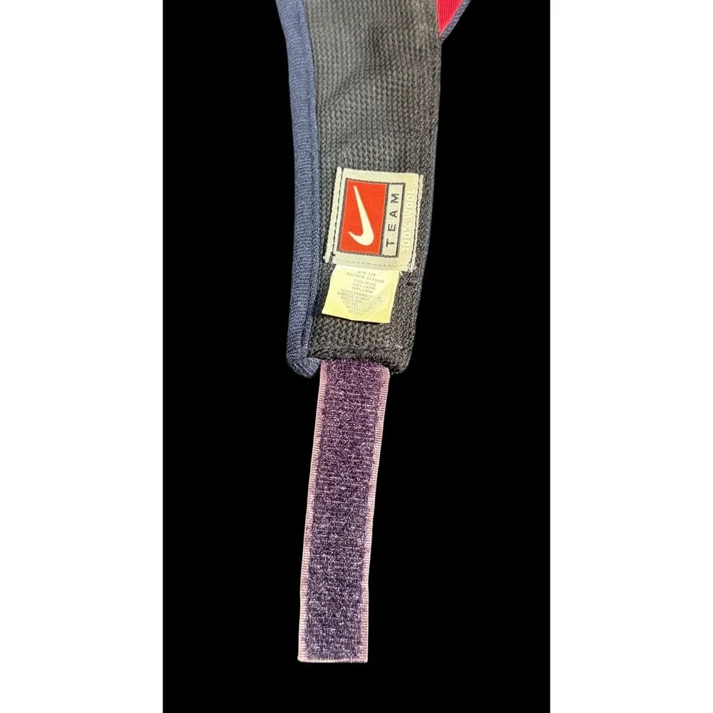 Vintage Boston Red Sox Nike 100% Wool MLB Baseball Visor Strap Back Unisex Y2K
